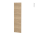 #Finition cuisine Joue N°89 <br />HOSTA Chêne prestige , Avec sachet de fixation, L58 x H217 x Ep 1.6 cm 