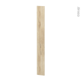 Façades de cuisine - Porte N°90 - IKORO Chêne clair - L15 x H125 cm