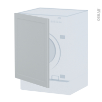 Porte lave linge - à repercer N°21 - LUPI Gris clair - L60 x H70 cm