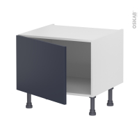 Meuble de cuisine - Bas - TIA Bleu nuit - 1 porte - L60 x H41 x P58 cm