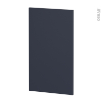 Finition cuisine - Habillage arrière ilôt N°92 - TIA Bleu nuit  - Avec sachet de fixation - L40 x H70 x Ep 1,6 cm