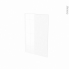 #BORA Blanc Rénovation 18 <br />Porte N°87, Lave vaisselle full intégrable, L45 x H70 cm 