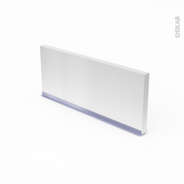 IPOMA Blanc mat - Rénovation 18 - plinthe N°35 - Avec joint d'étanchéité - L220xH15,4