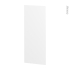 #IPOMA Blanc mat - Rénovation 18 - joue N°82 - Avec sachet de fixation - L37.5 x H92 Ep.1.2 cm