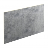Crédence salle de bains N°508 - Décor Béton gris clair - Stratifié - L300 x H64 x E0,9 cm - PLANEKO