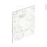 #Fond de hotte cuisine Décor Béton blanchi N°704 <br />Aluminium composite, L60xH70 cm 