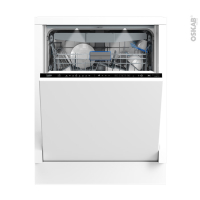 MaxiSpace - Lave-vaisselle B7F HP43 X Bauknecht - Pose-libre - 60cm