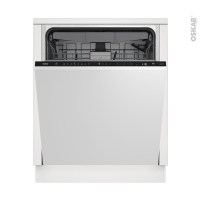 Lave vaisselle 60cm - Full Intégrable 16 couverts - BEKO - BDIN395D0B