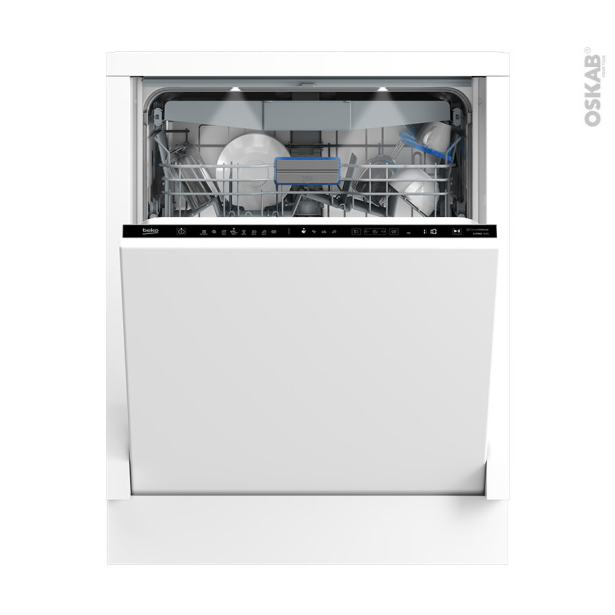Lave vaisselle 60cm Full Intégrable 16 couverts BEKO BDIN38647C