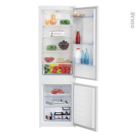 Réfrigérateur 271L - Intégrable 177cm - BEKO - BCSA285K4SFN