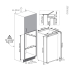 #Réfrigérateur 198L Intégrable 122cm <br />BEKO, BLSA310M4SN 