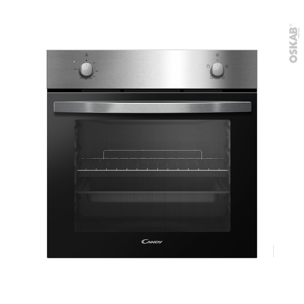 Four Multifonction Email Lisse 70L <br />Inox, CANDY, FCID X100 