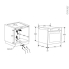 #Four Multifonction Email Lisse 70L <br />Inox, CANDY, FCID X100 