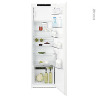 Réfrigérateur 178cm - Intégrable 260L - Blanc -  ELECTROLUX - KFS4DF18S