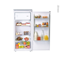 Réfrigérateur 178L - intégrable 122cm - CANDY - CIO225EE/N