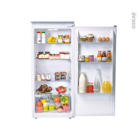 Réfrigérateur 197L - Intégrable 122cm - CANDY - CIL220EE/N