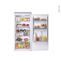 Réfrigérateur 197L - Intégrable 122cm - ROSIERES - RBLP220NF/N