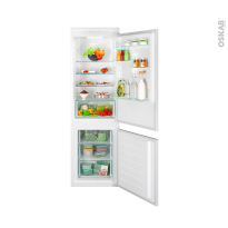 Réfrigérateur Combiné 263L - Intégrable 177cm - CANDY - CBL3518EVW