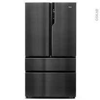 Réfrigérateur combiné 750L - Pose libre 190cm - Finition Inox foncé - HAIER - HB26FSNAAA