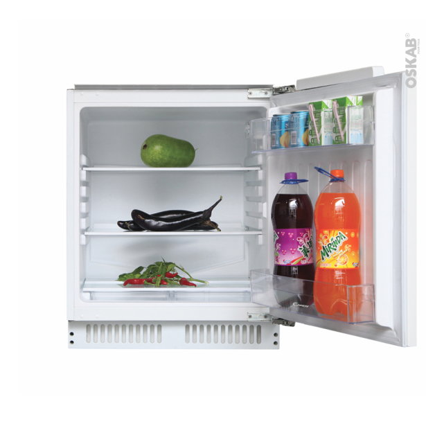 Réfrigérateur 135L Intégrable 82cm <br />CANDY, CMLS68EW 