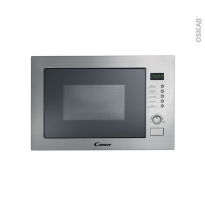 Micro-Ondes 25L - Intégrable 38CM - Inox anti-trace - CANDY - MOS25X