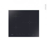 Plaque Induction - 3 foyers - Verre Noir - ROSIERES - RDI63C3D/E1