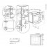 #Pack design assorti - Electroménager encastrable - Noir Mat - Four pyrolyse 71L - Micro-ondes 43L - ELECTROLUX 