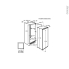 #Réfrigérateur 310L Intégrable 178cm <br />ELECTROLUX, LRB3DE18S 
