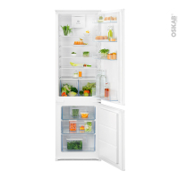 Réfrigérateur combiné 269L - Intégrable 177,2cm - ELECTROLUX - KND5FE18S
