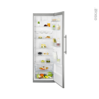 Réfrigérateur 388L - Pose libre 185 cm - Inox Anti Trace - ELECTROLUX - LRS1DF39X