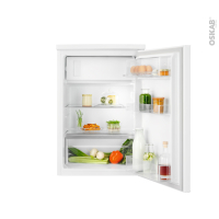 Réfrigérateur 85cm - Sous plan 119L - Blanc - ELECTROLUX -LXB1SE11W0