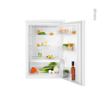 Réfrigérateur 85cm - Sous plan 134L - Blanc - ELECTROLUX - LXB1AF13W0