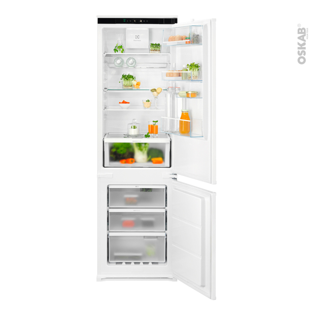 Réfrigérateur combiné 256L Intégrable 177,2cm <br />ELECTROLUX, LNG7TE18S 