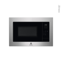 Micro-ondes grill - Intégrable 38cm 25L - Inox - ELECTROLUX - EMS4253TEX