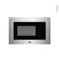 Micro-ondes grill - Intégrable 38cm 20L - Inox - FAURE - FMSN6DX