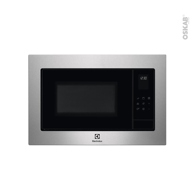 Micro-ondes grill Intégrable 38cm 25L <br />Inox, ELECTROLUX, EMS4253TEX 
