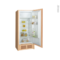Réfrigérateur 181L - Intégrable 122cm - FRIONOR - FI12224F