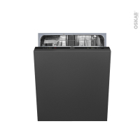 Lave vaisselle 60cm - Full Intégrable 13 couverts - SMEG - STL2501CFR