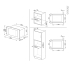 #Micro-Ondes gril Intégrable 38cm 20L Inox <br />SMEG, FMI020X 