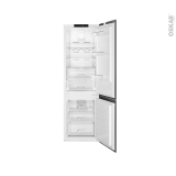 Réfrigérateur combiné 254L - Intégrable 178cm - Blanc - SMEG - C8174TNE