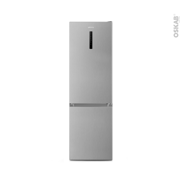 Réfrigérateur combiné 331L Pose libre 200cm <br />Inox, SMEG, RC19XDNE 