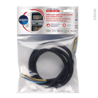 Câble électrique - pour appareil de cuisson - inf5750W - CCB340/1 - WPRO