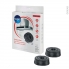#Pack de 2 filtres à charbon anti odeurs <br />Type 58, AKB000/1, WPRO 