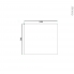 #Evier de cuisine ZERIA Inox lisse <br />1 cuve carrée 56 x 52 cm, à encastrer 