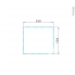 #Evier de cuisine ZERIA Inox lisse <br />1 cuve carrée 58 x 52 cm, à encastrer 