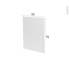 #Façades de cuisine - Porte N°20 - IPOMA Blanc brillant - L50 x H70 cm