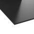 #PLANEKO Crédence sur mesure <br />Compact, Décor Noir mat N°117CT, 12mm 