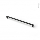 Poignée de meuble - de cuisine N°76 - Noir mat - 33,4 cm - Entraxe 320 mm - SOKLEO