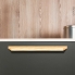 #Poignée de meuble de cuisine N°81 <br />Frêne naturel, Entraxe 160 mm, SOKLEO 
