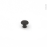 #Poignée de meuble de cuisine N°62 <br />Acier noir mat, 3,3 cm, SOKLEO 